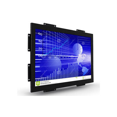 350nits 32 Inch Open Frame Touch Monitor / kapasitas layar sentuh monitor