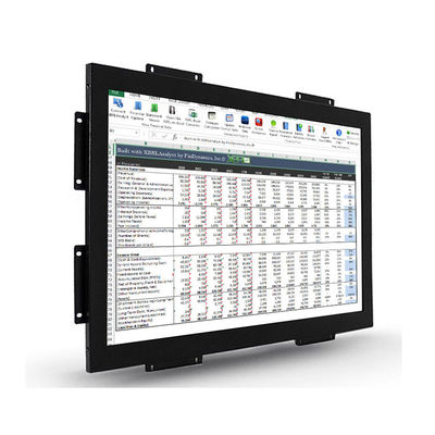 350nits 32 Inch Open Frame Touch Monitor / kapasitas layar sentuh monitor
