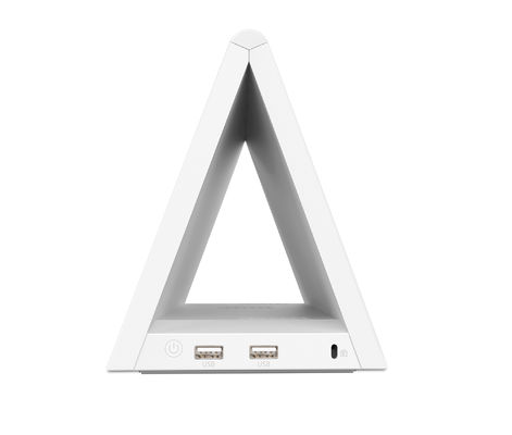 RK3288 desktop putih bentuk L 10,1 Inch Android Tablet Pc POE NFC layar sentuh ganda Kios pesanan restoran tablet POS