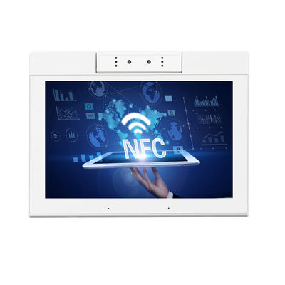 Desktop 2GB RAM 14 Inch Tablet Android NFC POS All In One Tablet Pc 250cd/m2