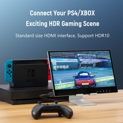 1080P HDR 5ms Portable Wireless Touch Screen Monitor Dengan 178° Full View