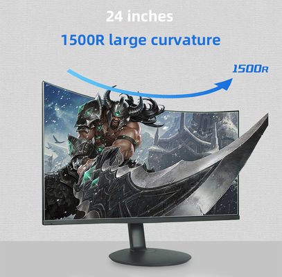 IPS 1920x1080p LCD Komputer Monitor 23.6 " 60Hz Desktop Komputer Monitor