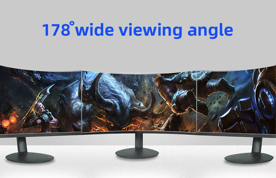 IPS 1920x1080p LCD Komputer Monitor 23.6 " 60Hz Desktop Komputer Monitor