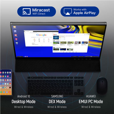 Hopestar 11mm 15.6 Inch Computer Monitor 1080P Full HD IPS layar sentuh