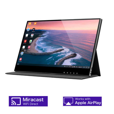Hopestar 11mm 15.6 Inch Computer Monitor 1080P Full HD IPS layar sentuh