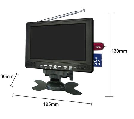 Remote Control 7Inch Wireless Car Monitor / 8202 KD Headrest Mobil Monitor