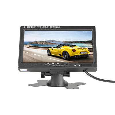 12-24V 800x480 7 inci LCD Car Monitor dengan 2AV Video Sun visor