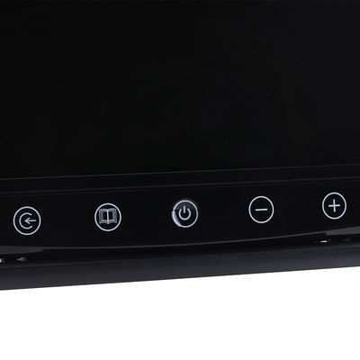 4 Video Input 9 Inch 5ms LCD Car Monitor 1024X600 Untuk Bus Truck