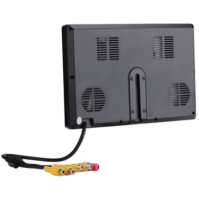 4 Video Input 9 Inch 5ms LCD Car Monitor 1024X600 Untuk Bus Truck