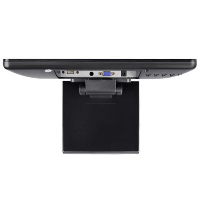 15 Inch PCAP Touch Monitor Pure Flat Screen Dengan HD USB RS232