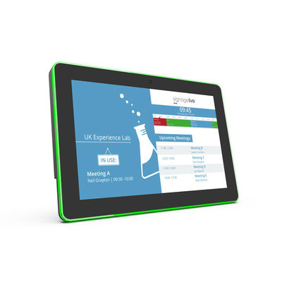 Tablet PC Android 10,1 Inci IPS POE dengan RK3288 Quad Core untuk Ruang Rapat