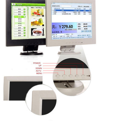 10.4 Inch 1024 * 768 LCD Monitor Komputer HDMI Port Wall Mount jenis