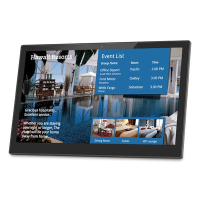 21.5 inci RK3288 RK3399 All In One Touch Screen PC 4G LCD Wall Mount
