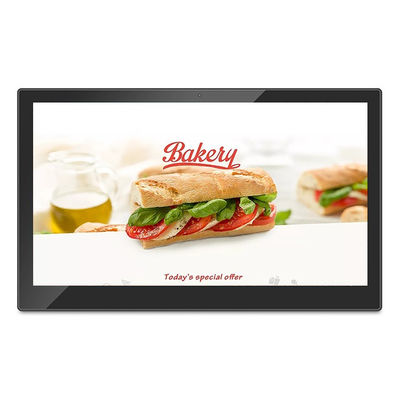 21.5 inci RK3288 RK3399 All-in-One Touch Screen PC dengan IPS Display dan Desain Wall Mount
