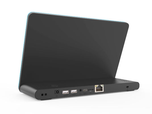 Android 8.1 NFC RFID All In One Touch Screen PC Dengan LED Light Bar