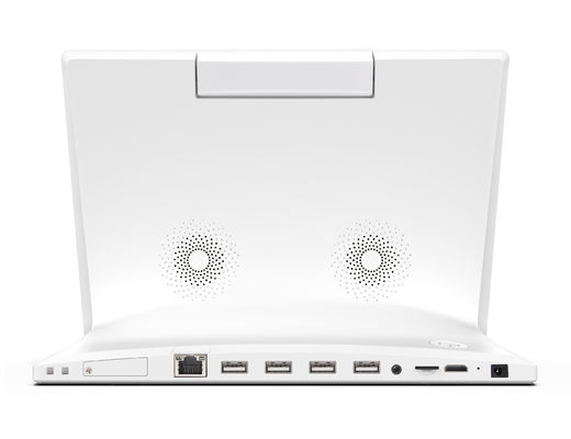 10.1 inci Bentuk L AIO Tablet PC 4G LTE POE NFC RFID layar sentuh