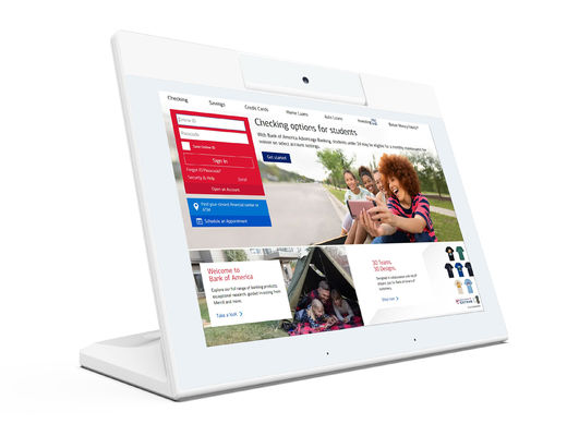 10,1 inci Tablet PC All-in-One IPS dengan Layar Sentuh 4G LTE dan NFC RFID