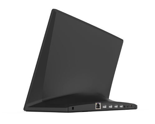 L Bentuk 13,3" All In One Tablet Android FHD IPS LCD Layar sentuh