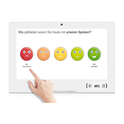 L Bentuk 13,3" All In One Tablet Android FHD IPS LCD Layar sentuh