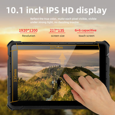 10.1in Rugged Industrial Touch Screen Tablet Ringan Windows 10 Tablet