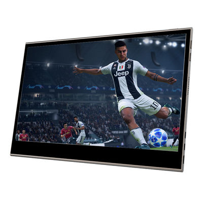 Hopestar Monitor Layar Sentuh Portabel Bertenaga Baterai 15,6 Inci