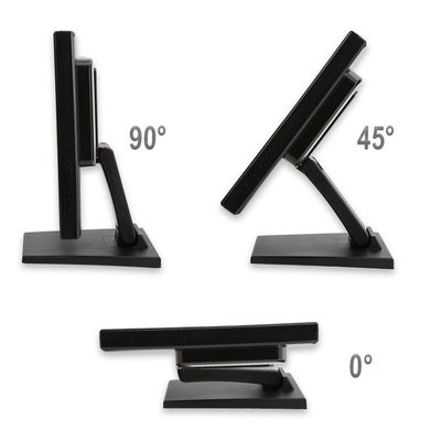 17 Inch 0,297mm Capacitive Touch Screen Monitor Berkelas Industri 1280x1024
