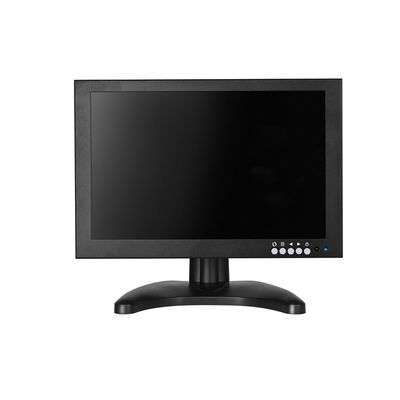 Monitor CCTV LCD Mini EDP Hitam 10 inci Resolusi 1920x1200