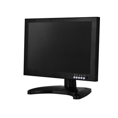 Monitor CCTV LCD Mini EDP Hitam 10 inci Resolusi 1920x1200