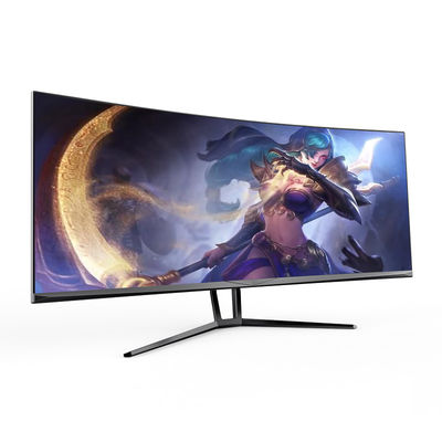 Ultrawide 35 Inch 4K Curved Gaming Monitor Sertifikat CE ROHS