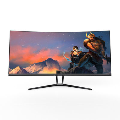 Ultrawide 35 Inch 4K Curved Gaming Monitor Sertifikat CE ROHS