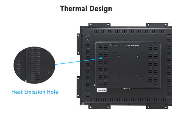 Embedded Touch 5ms 6ms Open Frame Touch Screen Monitor TFT LED LCD IPS