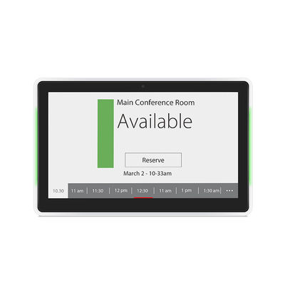 Dinding dipasang 10,1 inci All In One Tablet Android PC POE layar sentuh