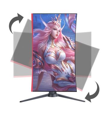 27 Inch 165Hz Gaming Desktop Monitor HDMI DP Interface Rotating Stand