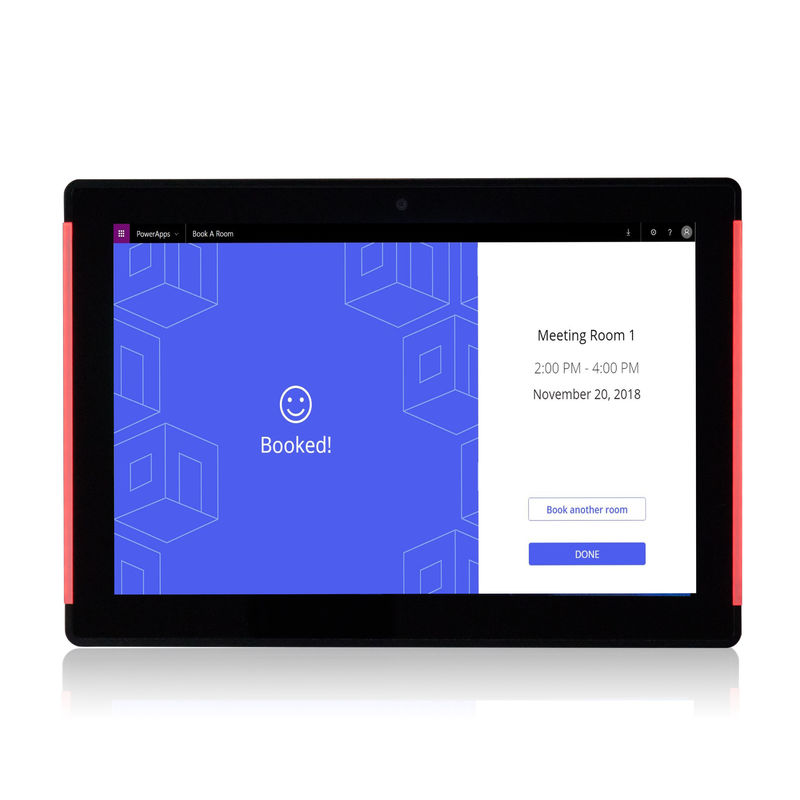 15.6 inci RK3566 Reservasi Ruang Konferensi Tablet Double-sided Illuminated