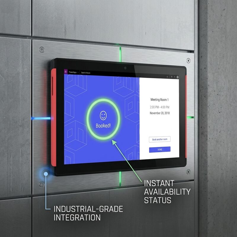15.6 inci RK3566 Conference Room Tablet dengan POE Power dan Double-sided Illumination