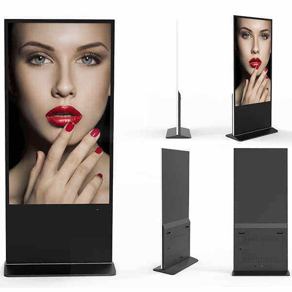32-Inch Multi-Touch Interactive Advertising Machine dengan 1080P / 4K HD Display dan Dukungan Sistem Android / Win