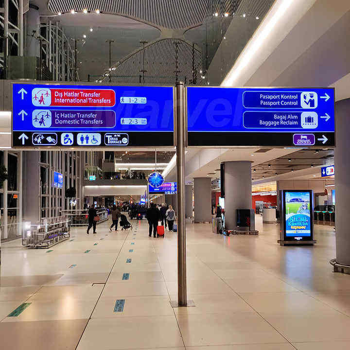 Layar LCD 28 Inci, Ultra Wide Strip Rack Edge Iklan Digital Signage