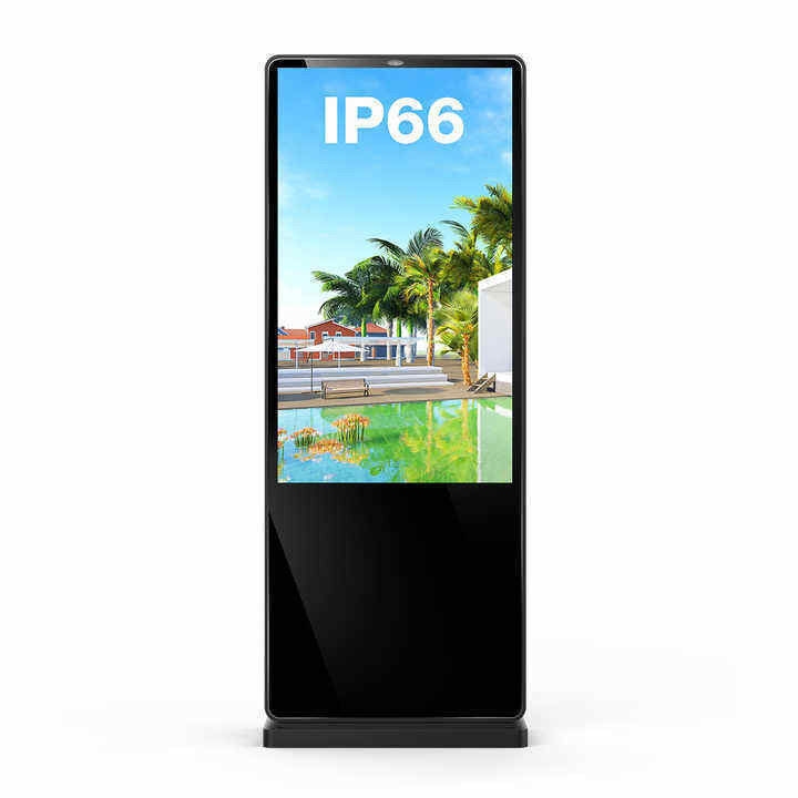 86Inch Super Besar vertikal LCD Iklan Tampilan untuk Indoor Kiosks Lantai Berdiri