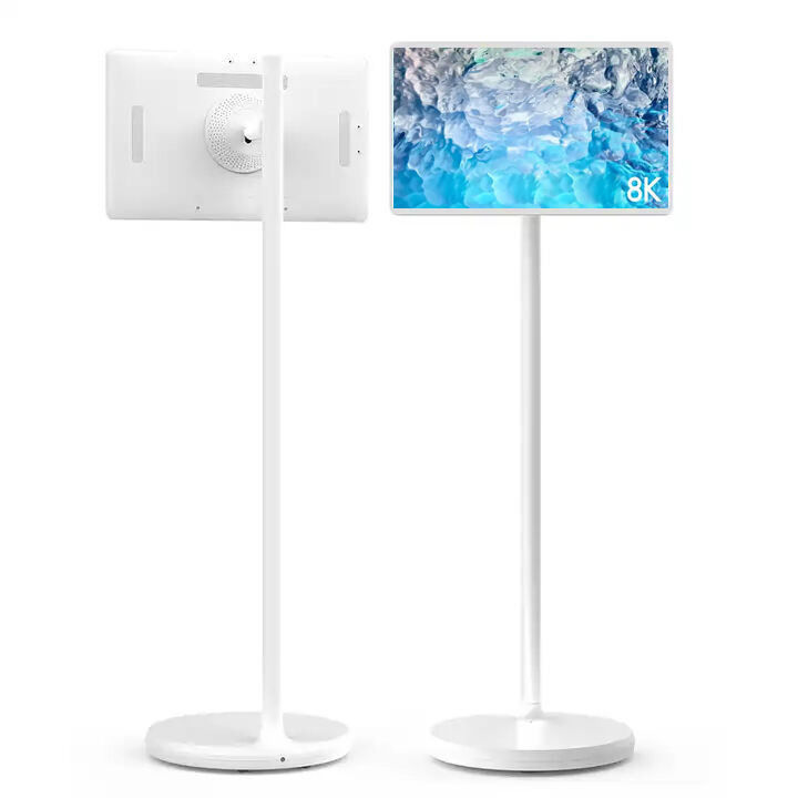 21.5Inch RK3588 Stand By Me Movable Touch Screen Monitor Lantai Berdiri Android Wireless Portable Smart TV Untuk Rumah