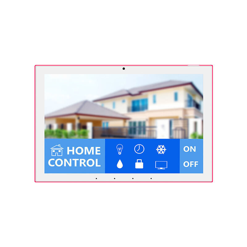 10.1" Android Smart Central Control Screen Perangkat Otomatisasi Rumah yang Utama