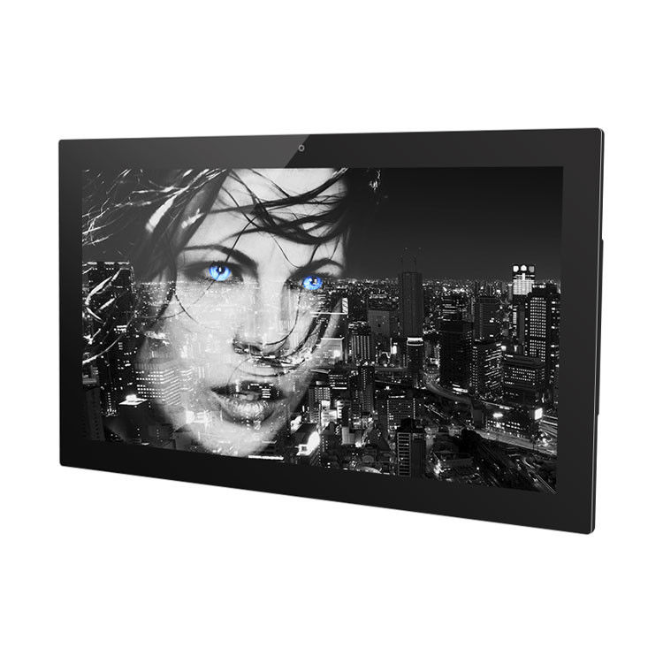 IPS Screen 21 21,5 Inch Android Tablet PC All In One RK3288 Android 6.0 dengan RJ45 Wifi untuk Tampilan Iklan
