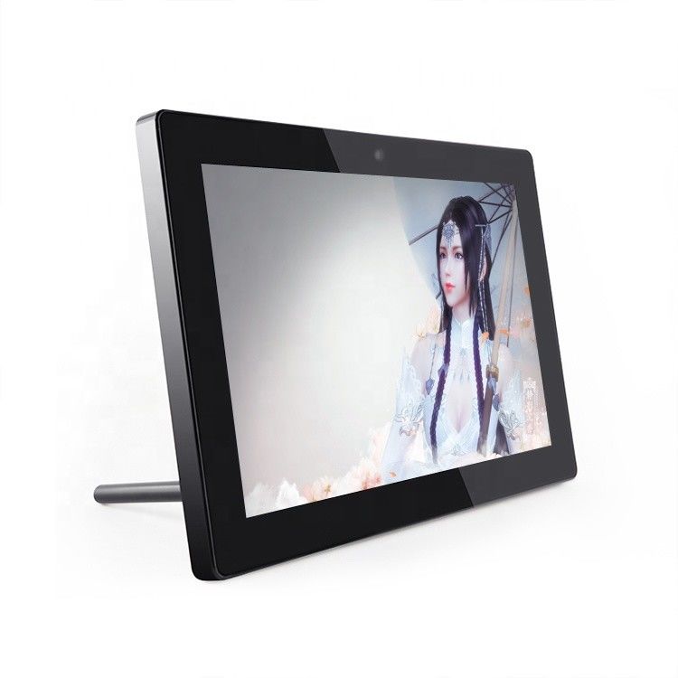 Tablet PC Android Layar IPS 10.1 inci Rockchip RK3399 dengan Multi-Sentuh Kapasitif untuk Aplikasi Pemasangan Dinding