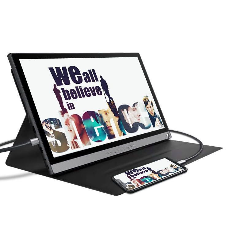11mm Ketebalan 15.6 Inch layar sentuh Monitor