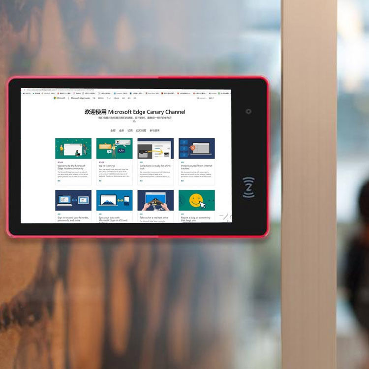 Tablet Android Layar IPS 10,1 Inci dengan Prosesor Quad-Core RK3288 dan Konektivitas POE RJ45 untuk Ruang Rapat dan Digital Signage