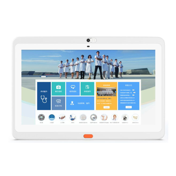 13.3 inci FHD Tablet Medis PC Satu Tombol Panggilan IPS POE RJ45 Lan Port