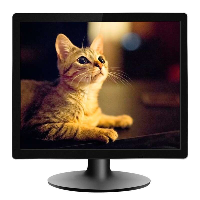 Rohs 1280x1024 17 Inch LED Monitor Led Pc Monitor Untuk Desktop