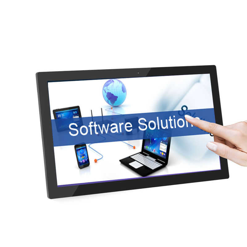 15.6" PC Android 8.1 1920x1080 FHD IPS Screen Display Iklan untuk Mesin Berjalan