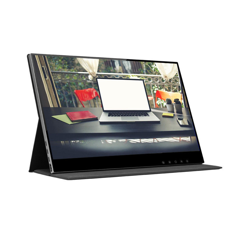 FCC 1920x1080 5ms Wireless Portable Touchscreen Monitor 13,3 Inch