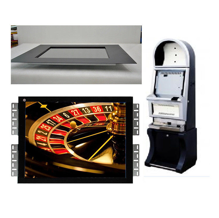 FCC 19 Inch 1440x900 Open Frame Touch Screen Monitor Untuk Mesin Slot