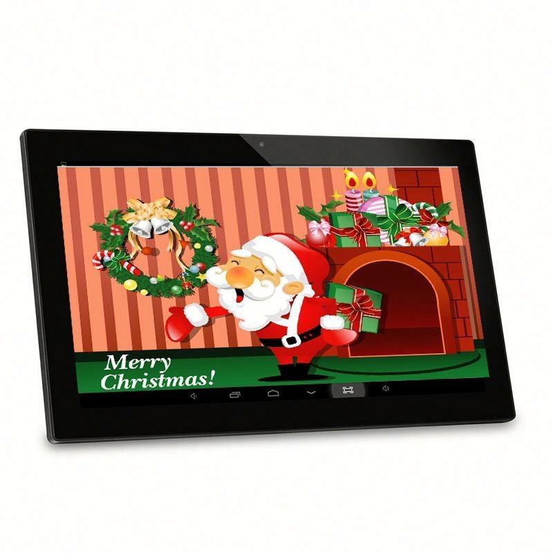Kiosk 5ms 12V 3A All In One Tablet Android dipasang di dinding